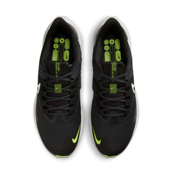 Nike Men's Air Zoom Pegasus 39 Shield - Black/White/Dk Smoke Grey/Volt - Image 6