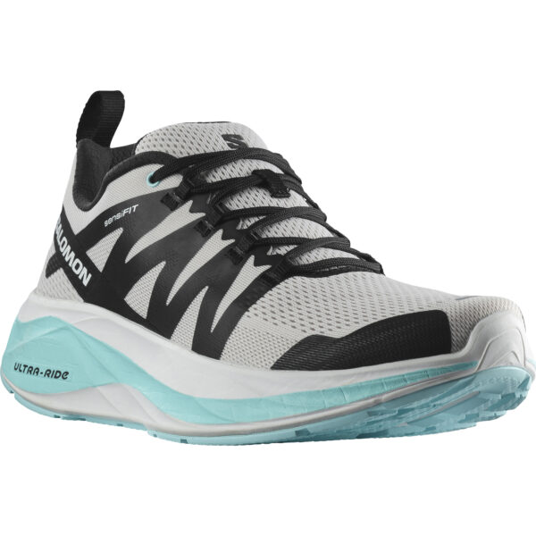 Salomon Men's Glide Max - Lunar Rock/Black/Tanager Turquoise - Image 4