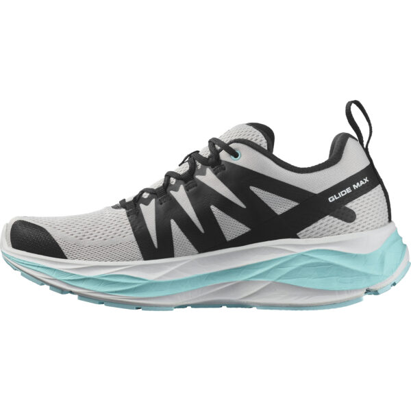 Salomon Men's Glide Max - Lunar Rock/Black/Tanager Turquoise - Image 7