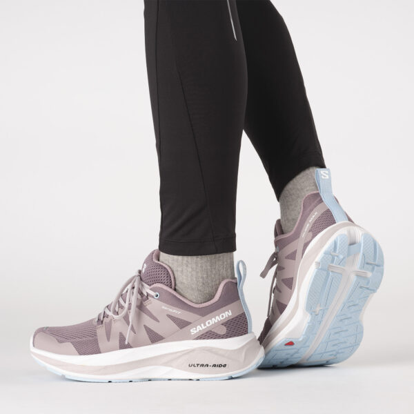 Salomon Women's Glide Max - Moonscape/White/Angel Falls - Image 2