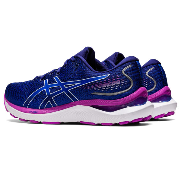 Asics Women's Gel-Cumulus 24 - Dive Blue/Soft Sky - Image 4