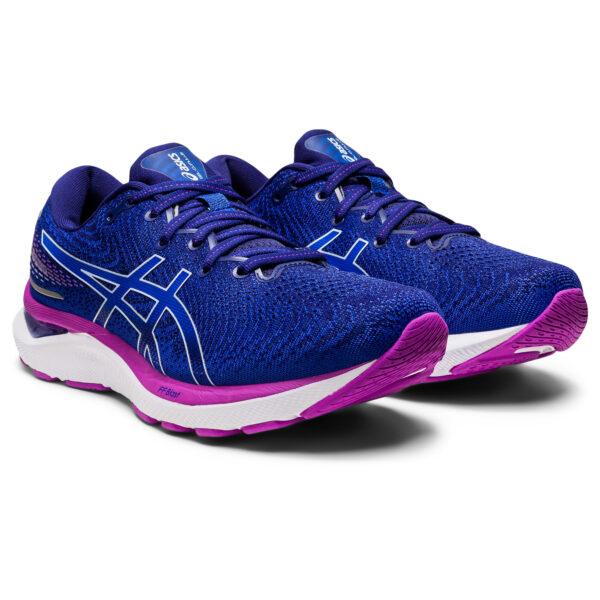 Asics Women's Gel-Cumulus 24 - Dive Blue/Soft Sky - Image 3
