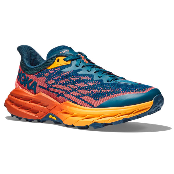 Hoka Women's Speedgoat 5 - Blue Coral/Camellia - Image 2