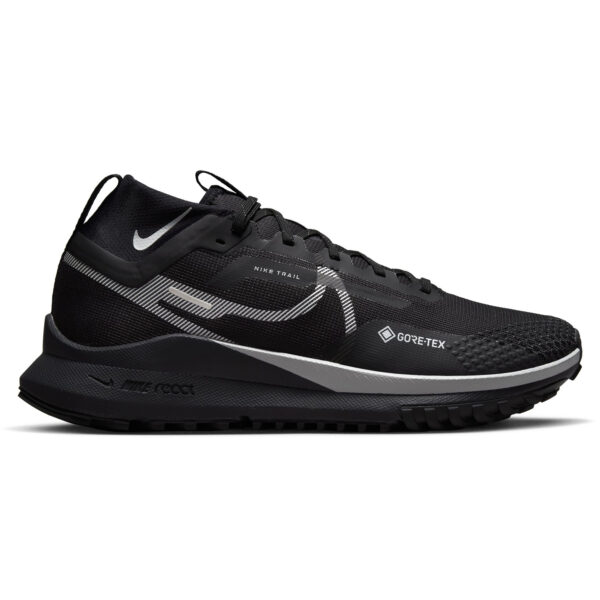 Nike Men's React Pegasus Trail 4 GTX - Black/Wolf Grey/Reflect Silver