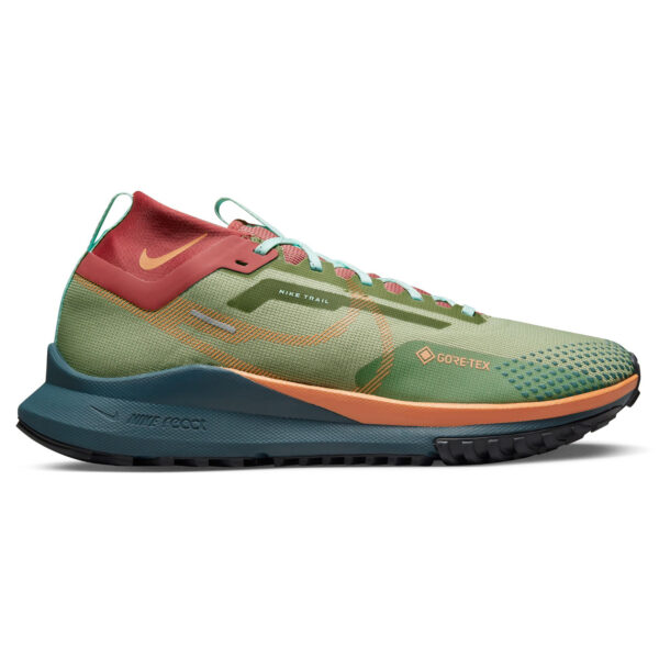Nike Men's React Pegasus Trail 4 GTX - Alligator/Orange Trance/Mint Foam