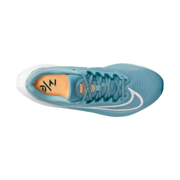 Nike Men's Zoom Fly 5 - Cerulean/White/Bright Spruce/Peach Cream - Image 4