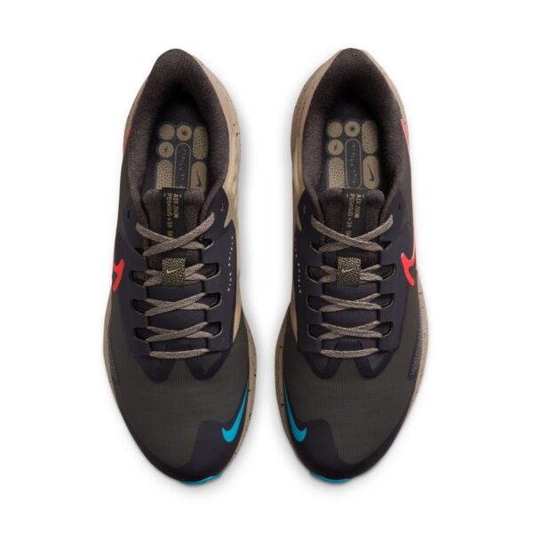 Nike Men's Air Zoom Pegasus 39 Shield - Medium Ash/Bright Crimson/Khaki - Image 5