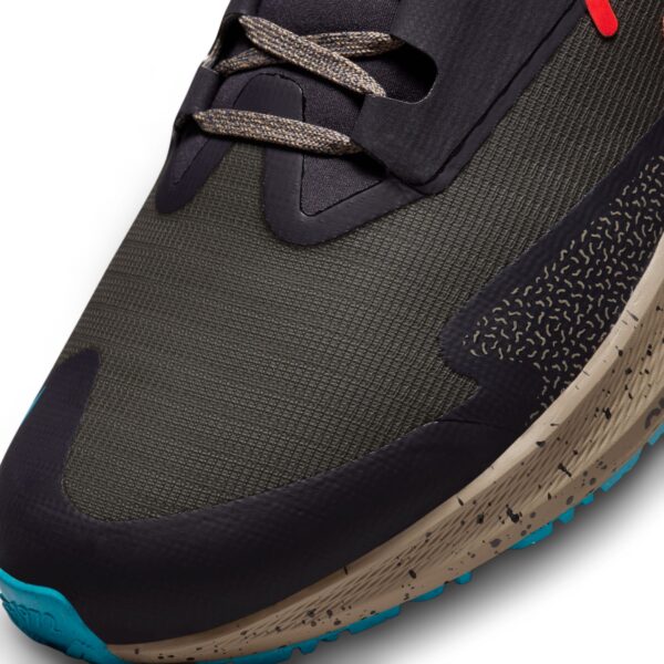 Nike Men's Air Zoom Pegasus 39 Shield - Medium Ash/Bright Crimson/Khaki - Image 7