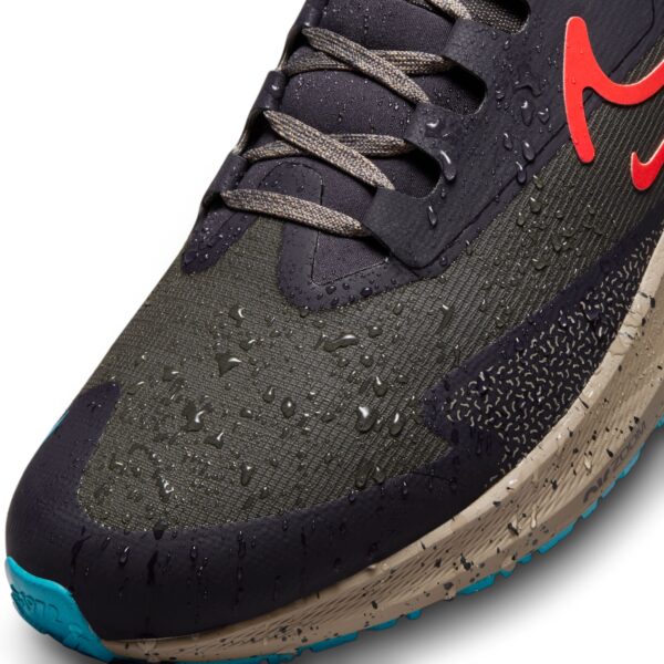 Nike Men's Air Zoom Pegasus 39 Shield - Medium Ash/Bright Crimson/Khaki - Image 8