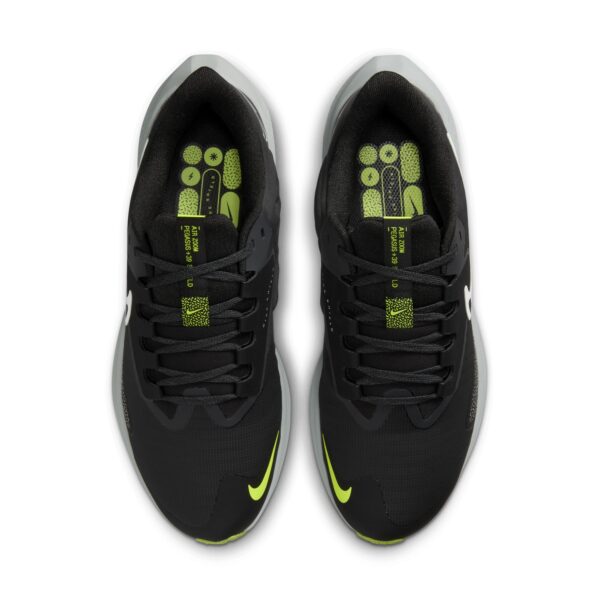 Nike Women's Air Zoom Pegasus 39 Shield - Black/White/Dk Smoke Grey/Volt - Image 4