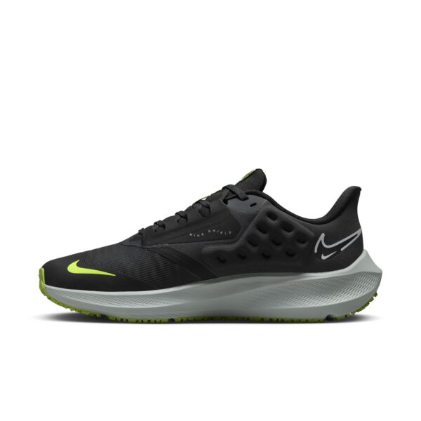 Nike Women's Air Zoom Pegasus 39 Shield - Black/White/Dk Smoke Grey/Volt - Image 2