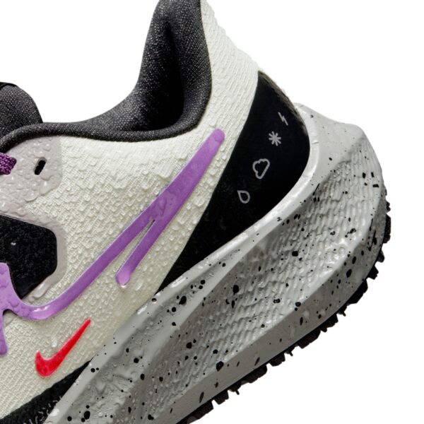 Nike Women's Air Zoom Pegasus 39 Shield - Light Bone/Vivid Purple/Cobblestone - Image 9