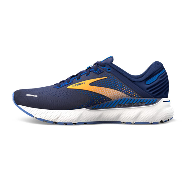 Brooks Men's Adrenaline GTS 22 - Peacoat/Orange/White - Image 2