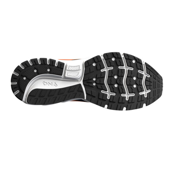 Brooks Men's Trace 2 - Black/Classic Blue/Orange - Image 4