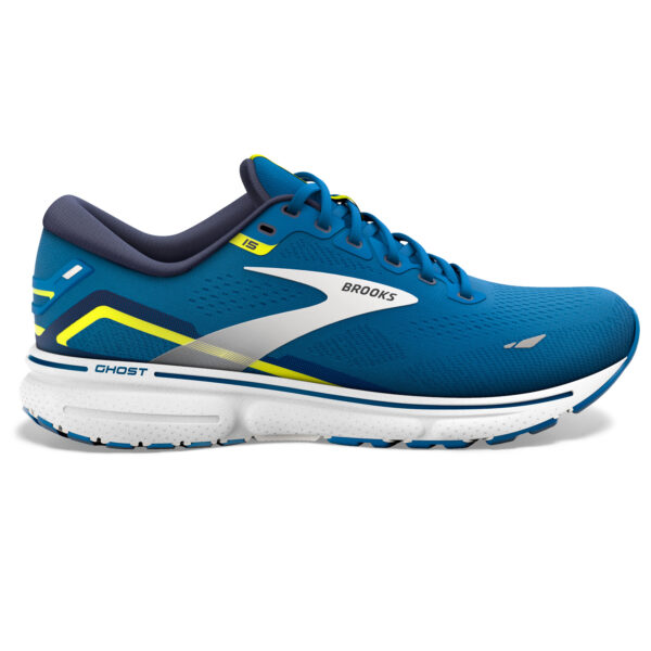 Brooks Men's Ghost 15 - Blue/Nightlife/White