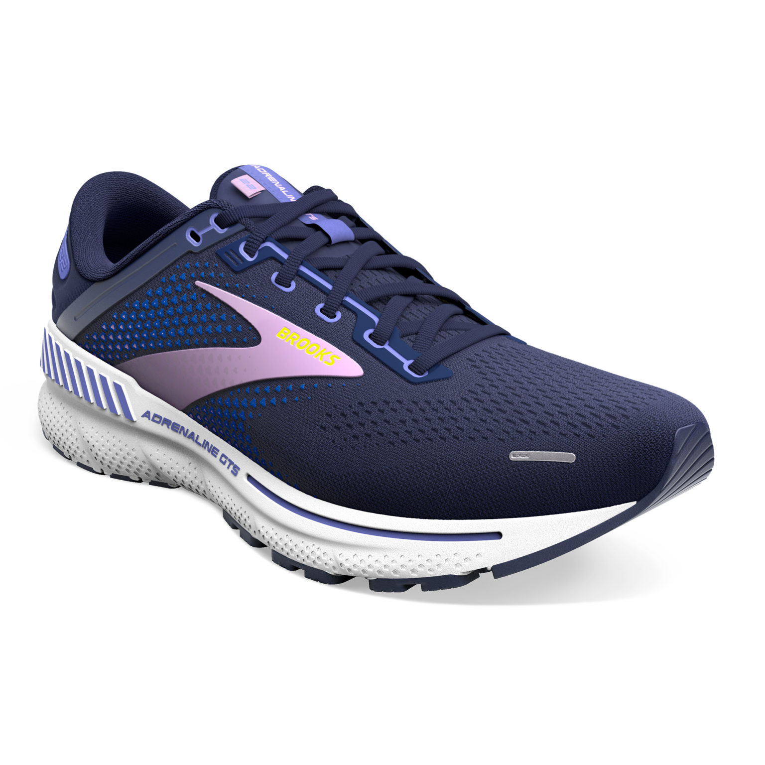 Brooks Women's Adrenaline GTS 22 Peacoat/Blue Iris/Rhapsody Running
