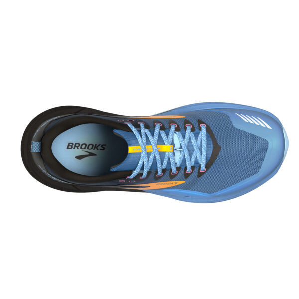 Brooks Women's Cascadia 16 - Blue/Black/Yellow - Image 5