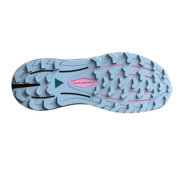 Brooks Women's Cascadia 16 - Blue/Black/Yellow - Image 6