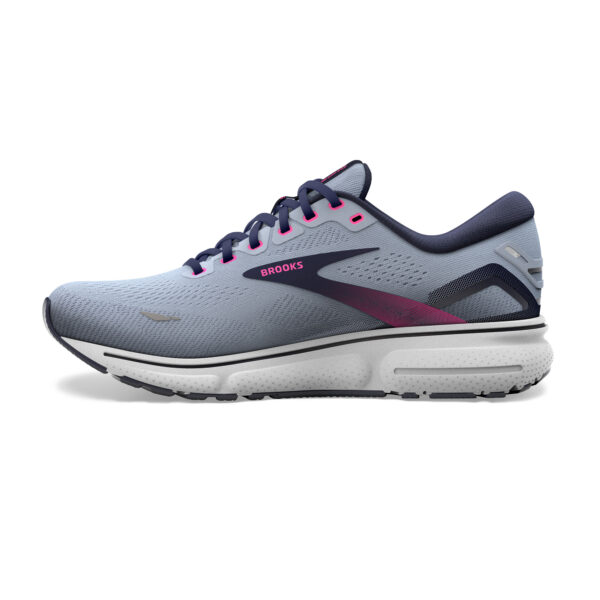 Brooks Women's Ghost 15 - Kentucky Blue/Peacoat/Pink - Image 2