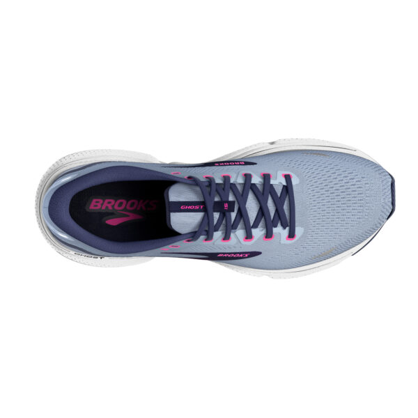 Brooks Women's Ghost 15 - Kentucky Blue/Peacoat/Pink - Image 5