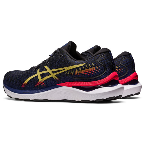 Asics Men's Gel-Cumulus 24 - Black/Olive Oil - Image 4