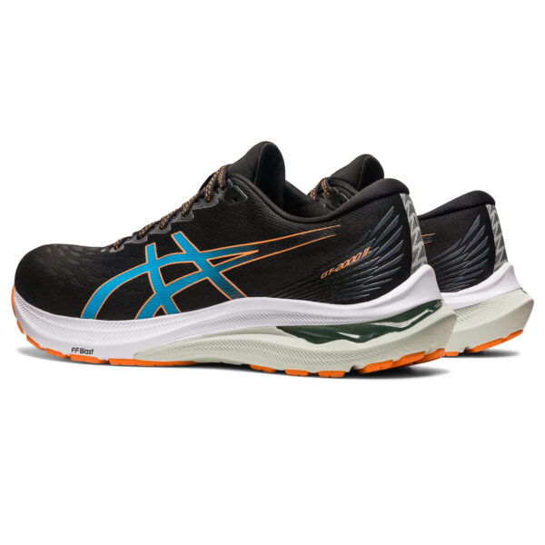 Asics Men's GT-2000 11 - Black/Sun Peach - Image 4