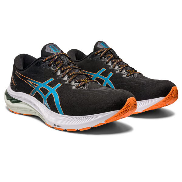 Asics Men's GT-2000 11 - Black/Sun Peach - Image 3