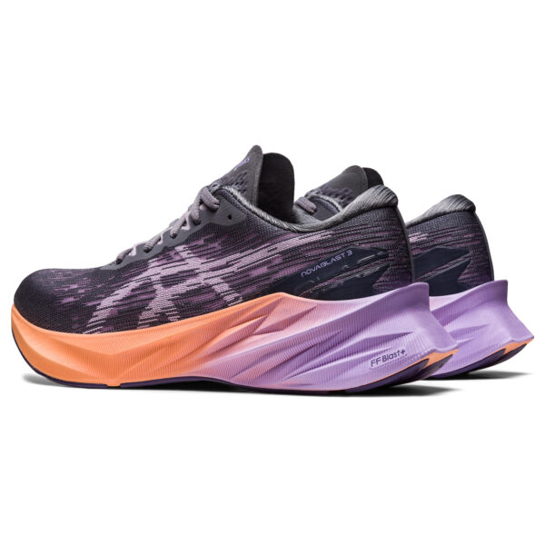 Asics Women's Novablast 3 - Metropolis/Dusk Violet - Image 4
