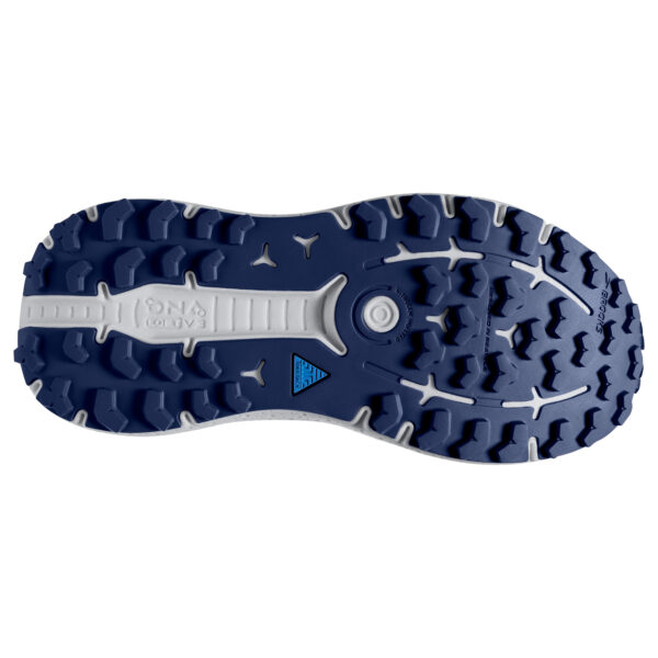 Brooks Men's Caldera 6 - Blue/Surf the Web/Green - Image 6