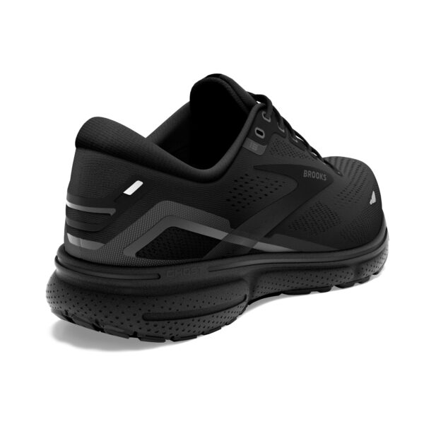 Brooks Men's Ghost 15 - Black/Black/Ebony - Image 3