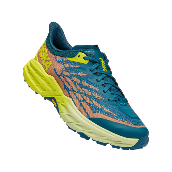Hoka Men's Speedgoat 5 - Blue Coral / Evening Primrose - Image 3