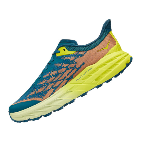 Hoka Men's Speedgoat 5 - Blue Coral / Evening Primrose - Image 6