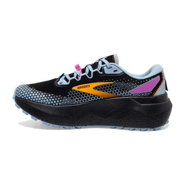 Brooks Women's Caldera 6 - Black/Blue/Yellow - Image 2