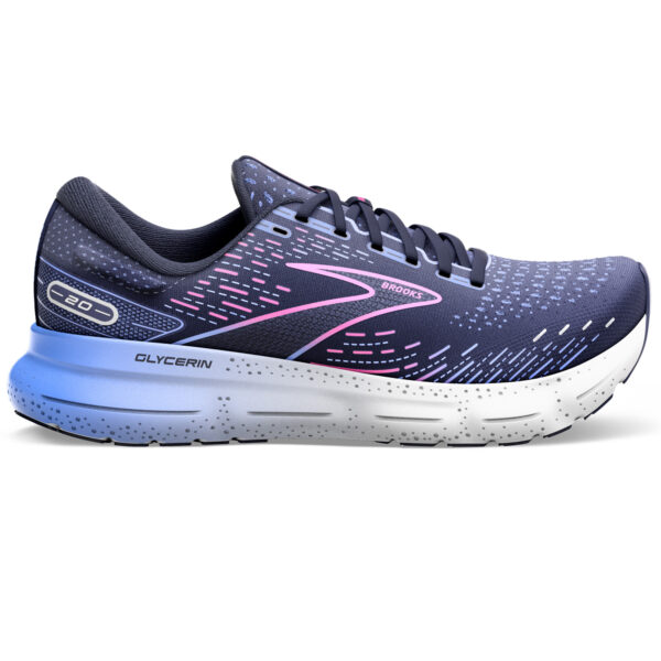 Brooks Women's Glycerin 20 - Peacoat/Blue/Pink