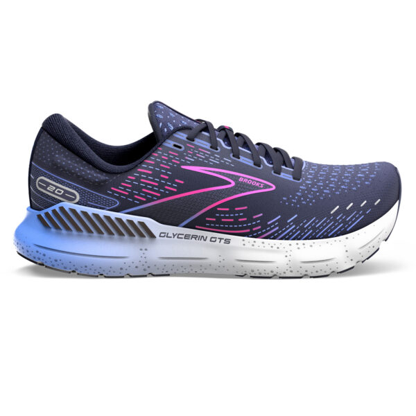 Brooks Women's Glycerin GTS 20 - Peacoat/Blue/Pink