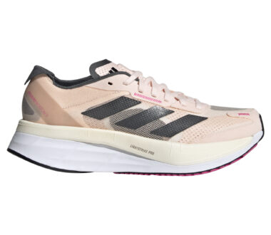 adidas Women's adizero Boston 11 - Wonder Quartz/Carbon/Crystal White