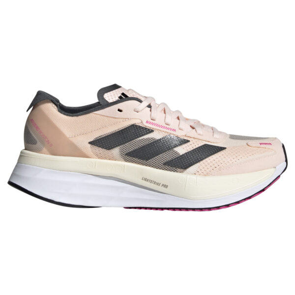 adidas Women's adizero Boston 11 - Wonder Quartz/Carbon/Crystal White