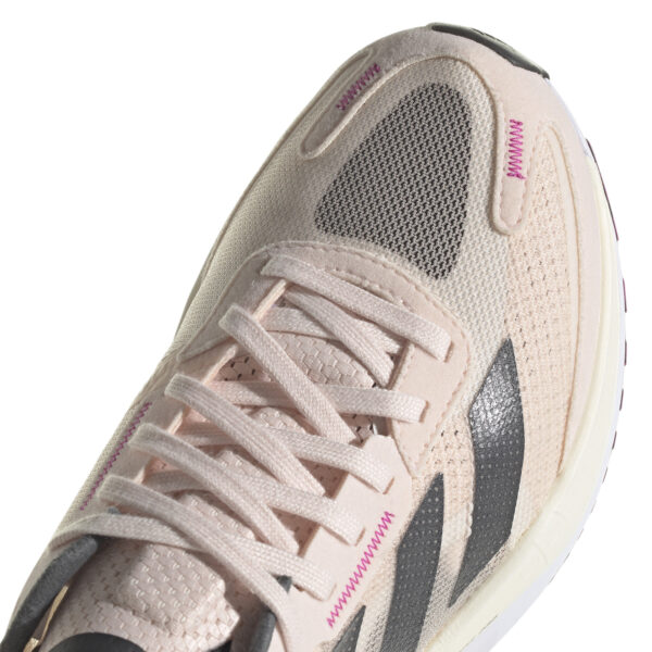adidas Women's adizero Boston 11 - Wonder Quartz/Carbon/Crystal White - Image 7