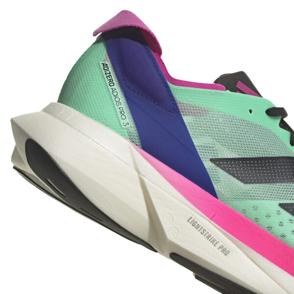 adidas adizero adios pro 3 - Pulse Mint/Core Black/Lucid Blue - Image 8
