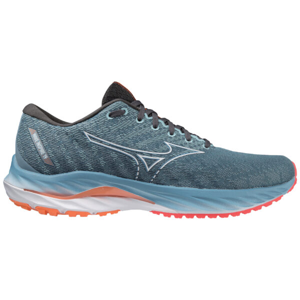 Mizuno Men's Wave Inspire 19 - Provincial Blue/White/Light Orange