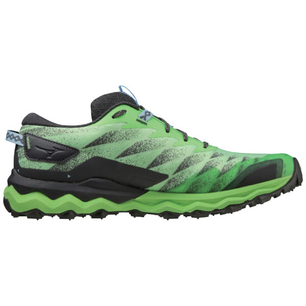 Mizuno Men's Wave Daichi 7 - 909C/CGreen/LittleBoyBlu - Image 2