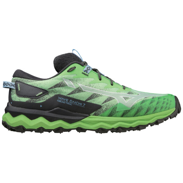 Mizuno Men's Wave Daichi 7 - 909C/CGreen/LittleBoyBlu