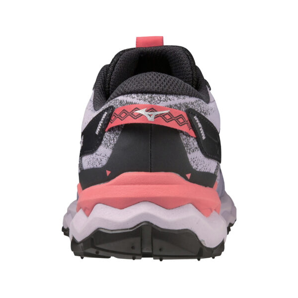Mizuno Women's Wave Daichi 7 - Pastel Lilac/Wisteria/Sun Kissed Coral - Image 5