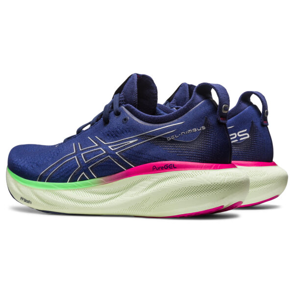 Asics Women's Gel-Nimbus 25 - Indigo Blue/Pure Silver - Image 4