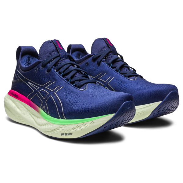 Asics Women's Gel-Nimbus 25 - Indigo Blue/Pure Silver - Image 3