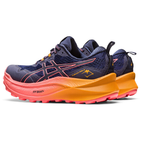 Asics Women's Trabuco Max 2 - Midnight/Papaya - Image 4
