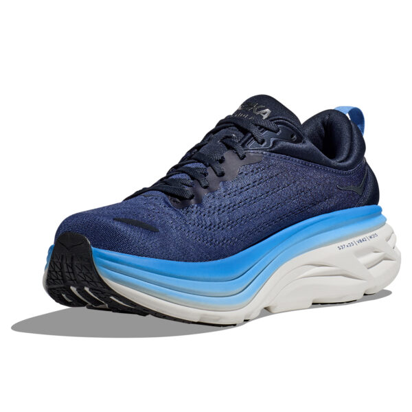 Hoka Men's Bondi 8 - Outer Space/All Aboard - Image 4