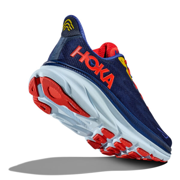Hoka Men's Clifton 9 - Bellwether Blue/Dazzling Blue - Image 5