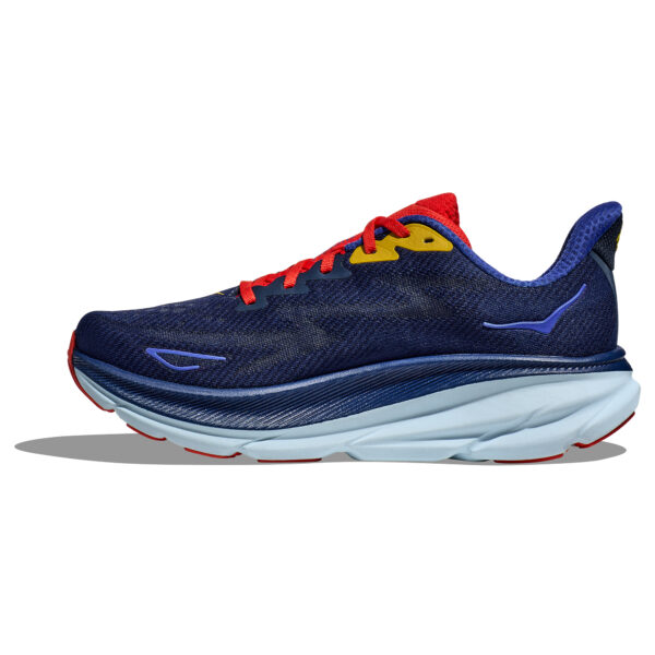 Hoka Men's Clifton 9 - Bellwether Blue/Dazzling Blue - Image 2