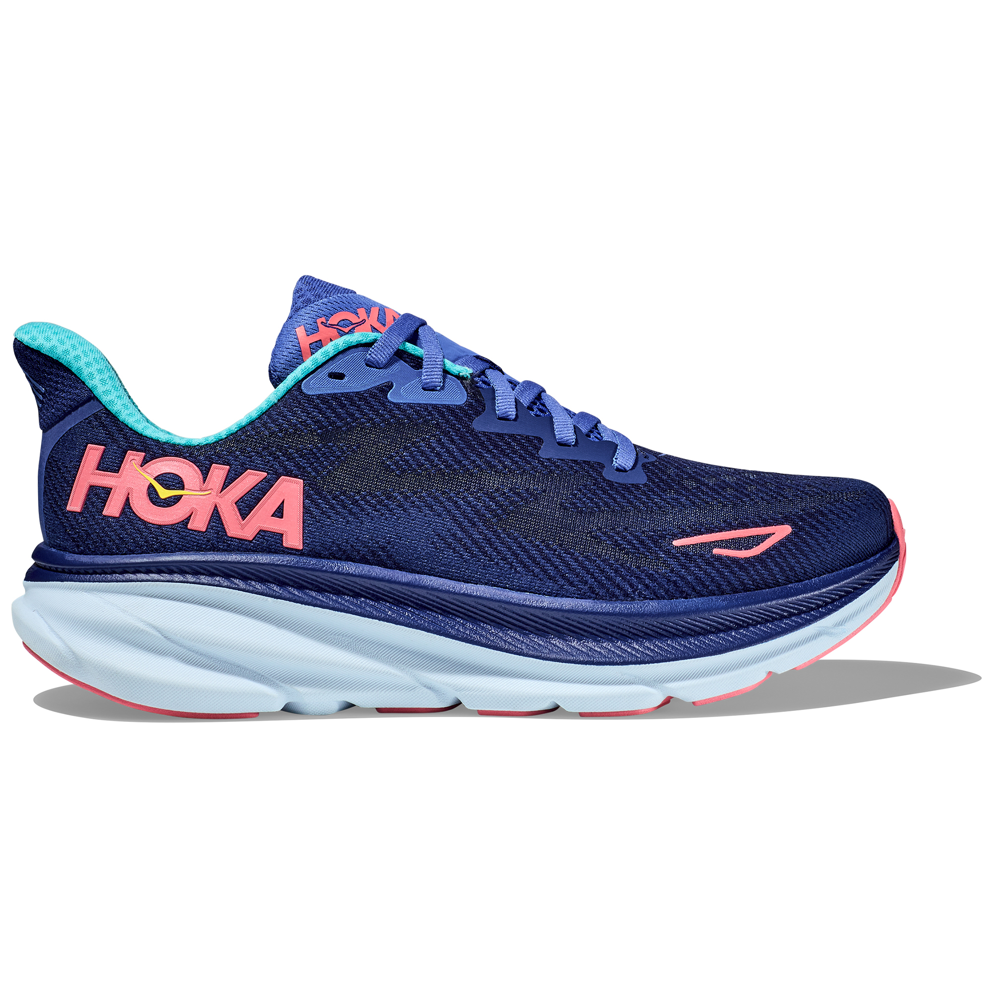 Hoka CLIFTON 9 Mujer BLUE/CERAMIC — Tri For Fun